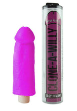Load image into Gallery viewer, Clone-A-Willy Vibrator Kit in Neon Purple